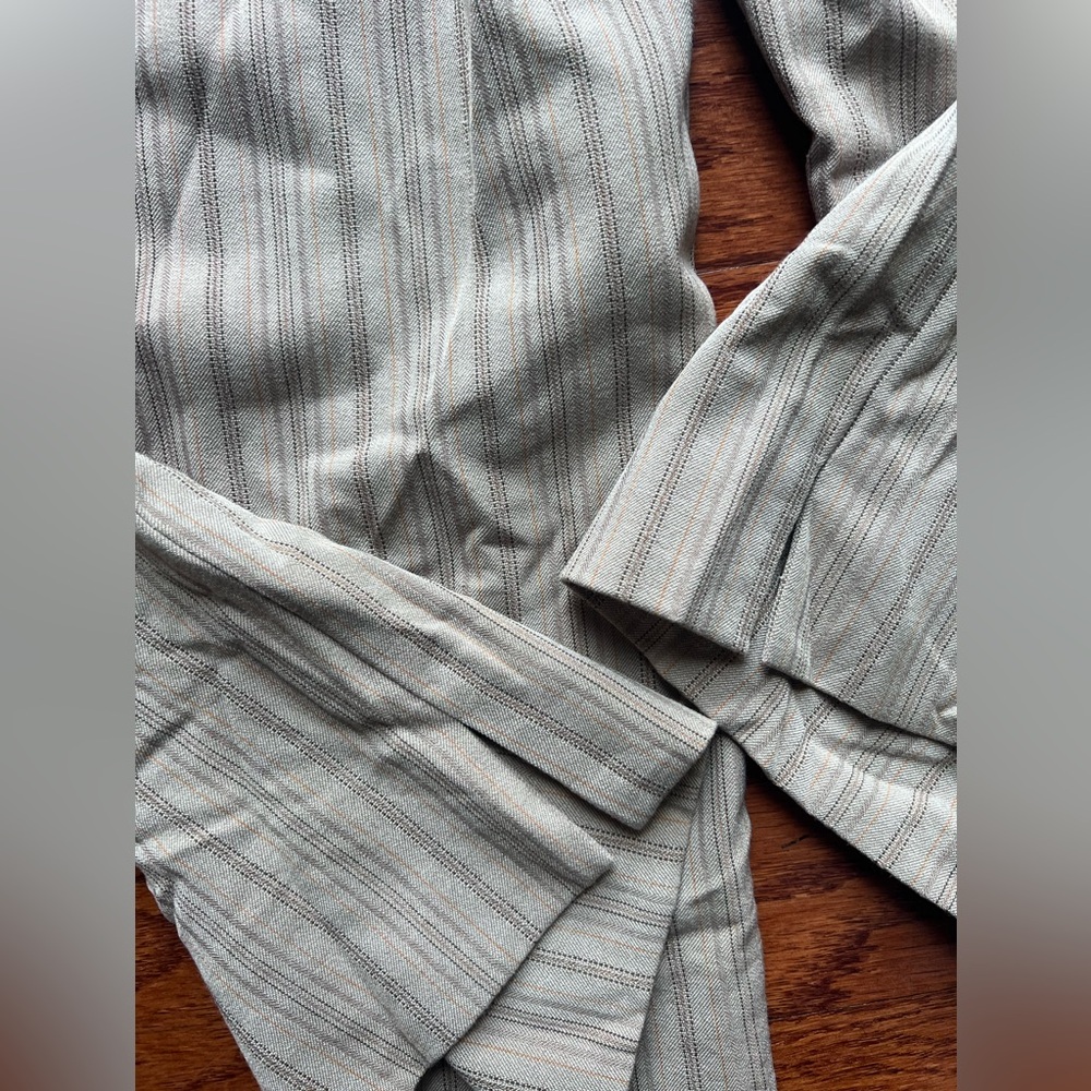 First Option Tan Striped Pants - Picture 3 of 4